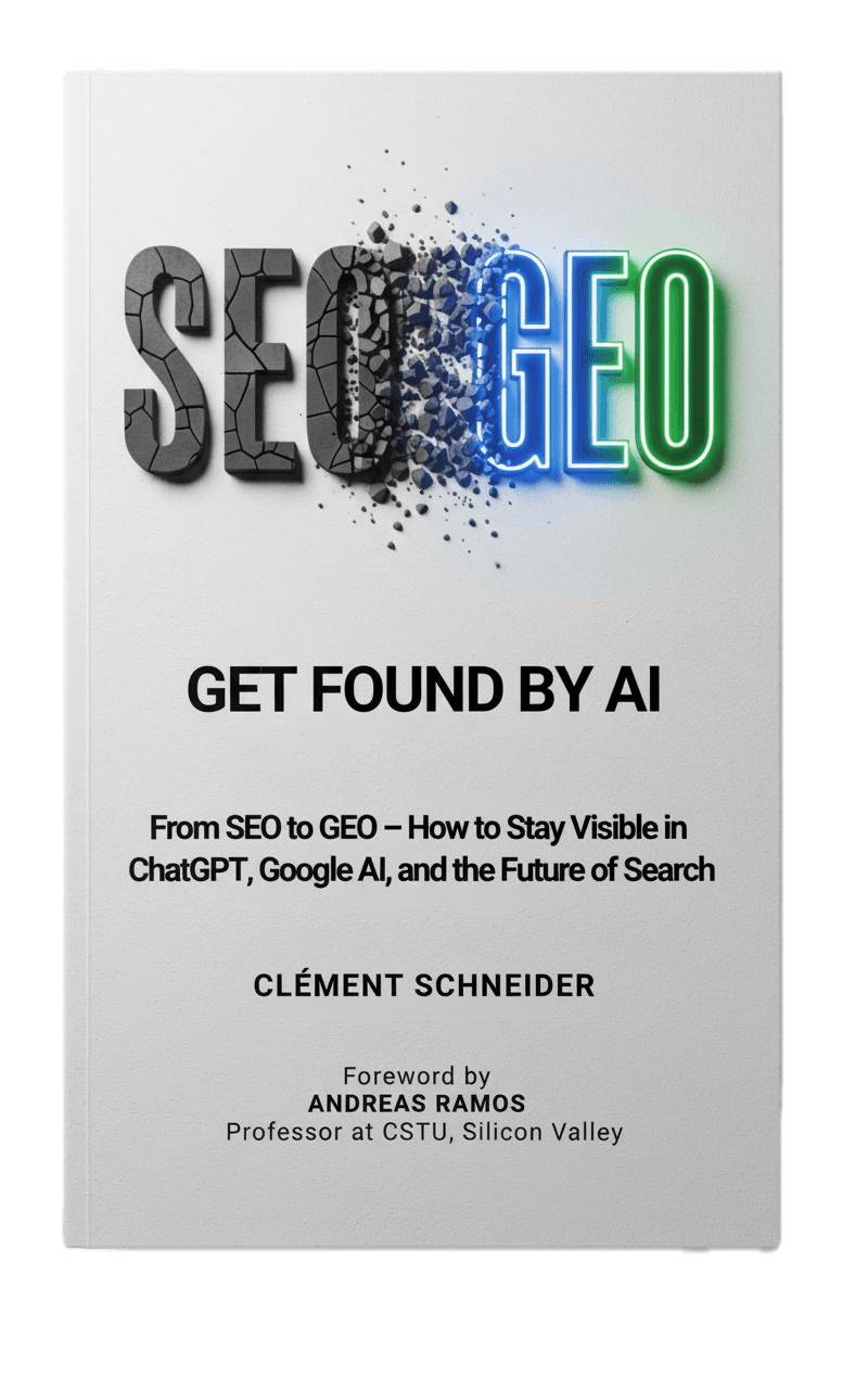 Get Found by AI - book by Clément Schneider